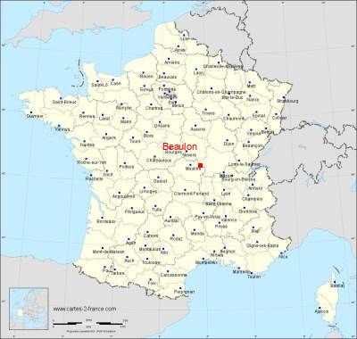 Carte de Beaulon