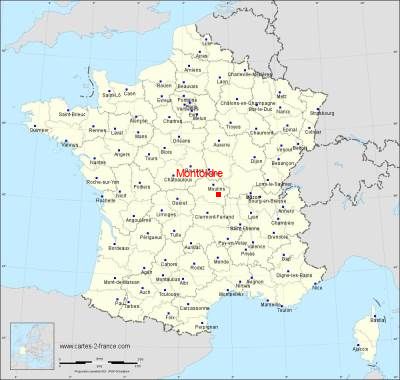 Carte de Montoldre