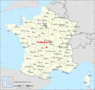Carte de Petite-Marche