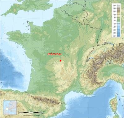 Carte de Prémilhat