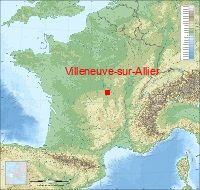 localisation mairie de Villeneuve-sur-Allier