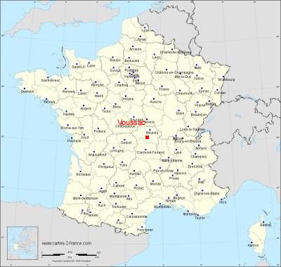 Carte de Voussac