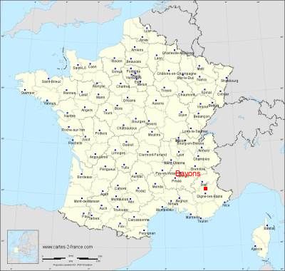 Carte de Bayons