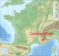 localisation mairie de Castellard-Melan