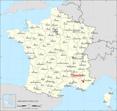 Carte de Castellet
