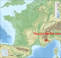 localisation mairie de Faucon-de-Barcelonnette