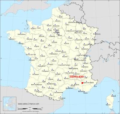 Carte de Montsalier