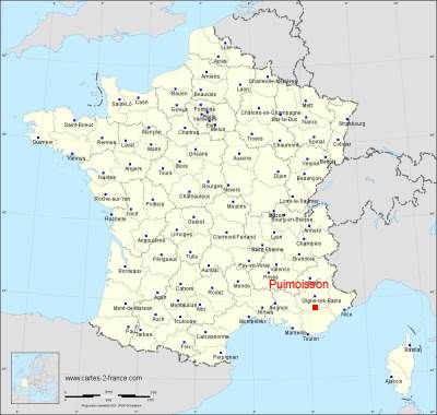 Carte de Puimoisson