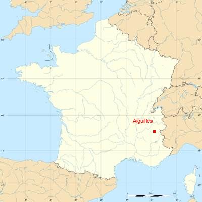 Fond de carte avec Aiguilles
