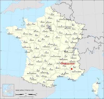 Carte de Chanousse