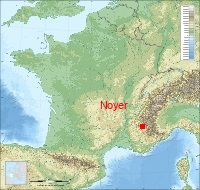 localisation mairie de Noyer