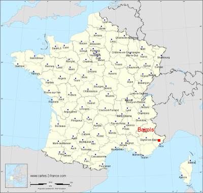 Carte de Bairols