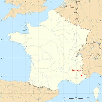 Fond de carte avec Blausasc