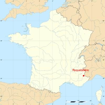 Fond de carte avec Roquebillière