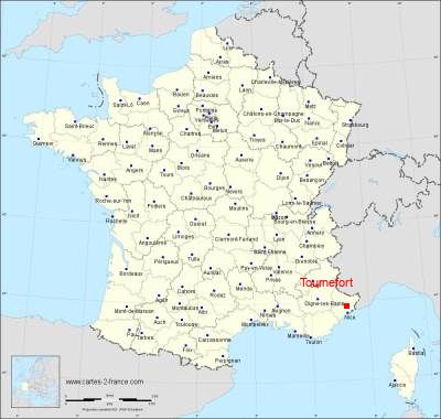 Carte de Tournefort
