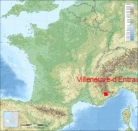 localisation mairie de Villeneuve-d'Entraunes