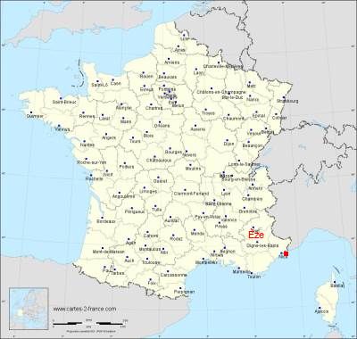 Carte de Èze