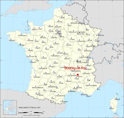 Carte de Boucieu-le-Roi