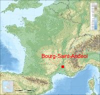 localisation mairie de Bourg-Saint-Andéol