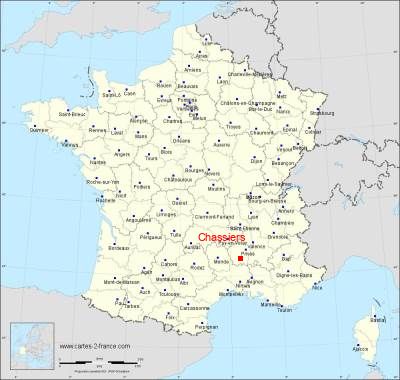 Carte de Chassiers