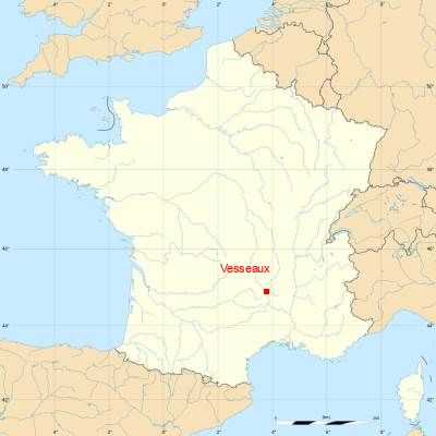 Fond de carte avec Vesseaux