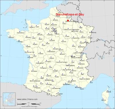Carte de Blanchefosse-et-Bay