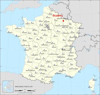 Carte de Buzancy