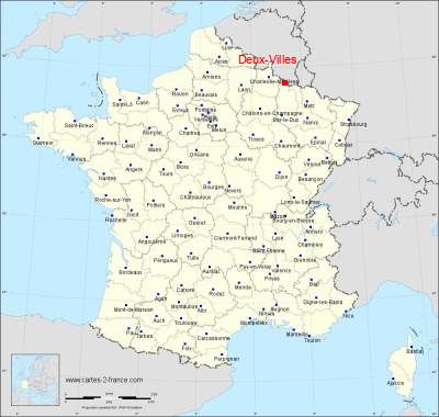 Carte de Deux-Villes