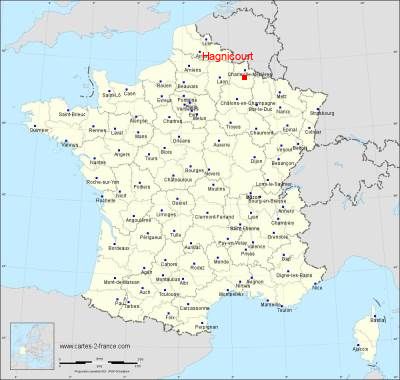 Carte de Hagnicourt