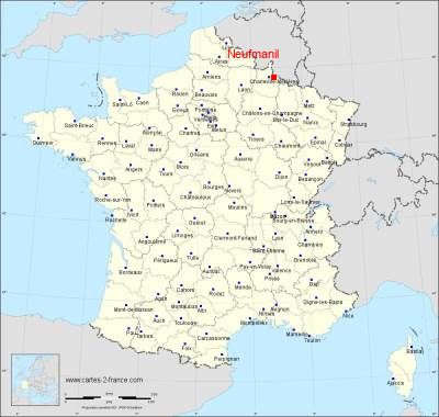 Carte de Neufmanil