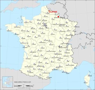 Carte de Tournes