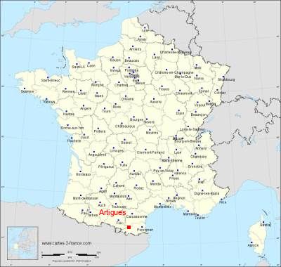 Carte de Artigues