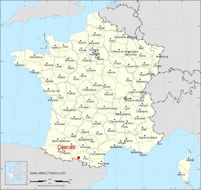 Carte de Cescau