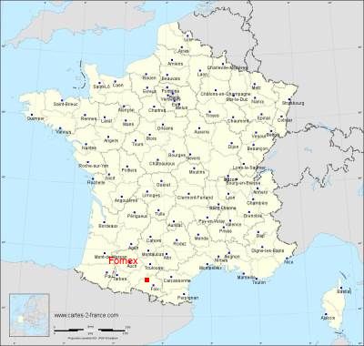 Carte de Fornex