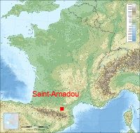 localisation mairie de Saint-Amadou