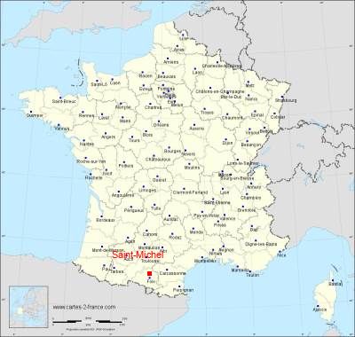 Carte de Saint-Michel