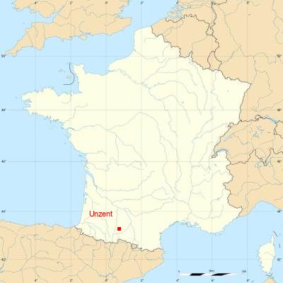 Fond de carte avec Unzent