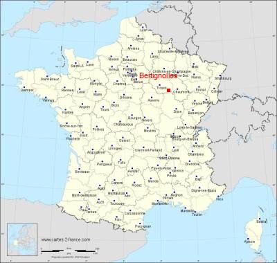 Carte de Bertignolles