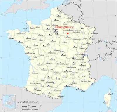 Carte de Champfleury