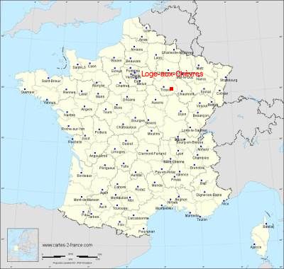 Carte de Loge-aux-Chèvres