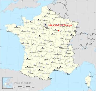 Carte de Maison-des-Champs
