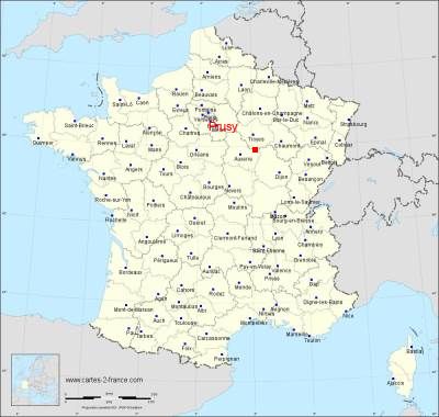 Carte de Prusy