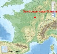 localisation mairie de Saint-Léger-sous-Brienne