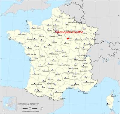 Carte de Villemoiron-en-Othe