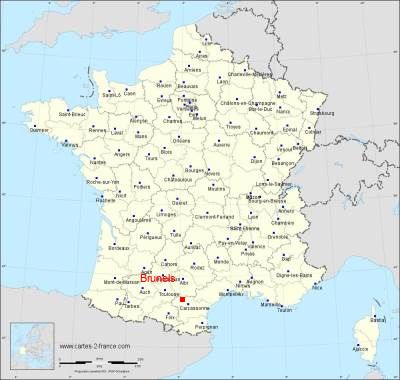 Carte de Brunels
