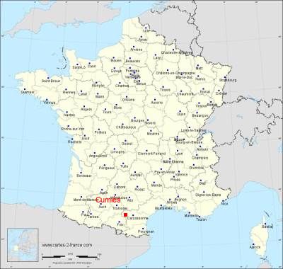 Carte de Cumiès