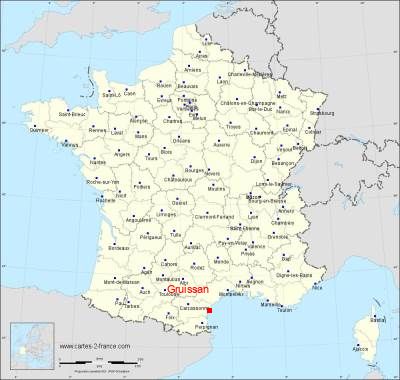 Carte de Gruissan