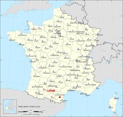 Carte de Lanet