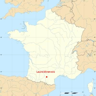 Fond de carte avec Laure-Minervois