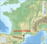 localisation mairie de Luc-sur-Orbieu